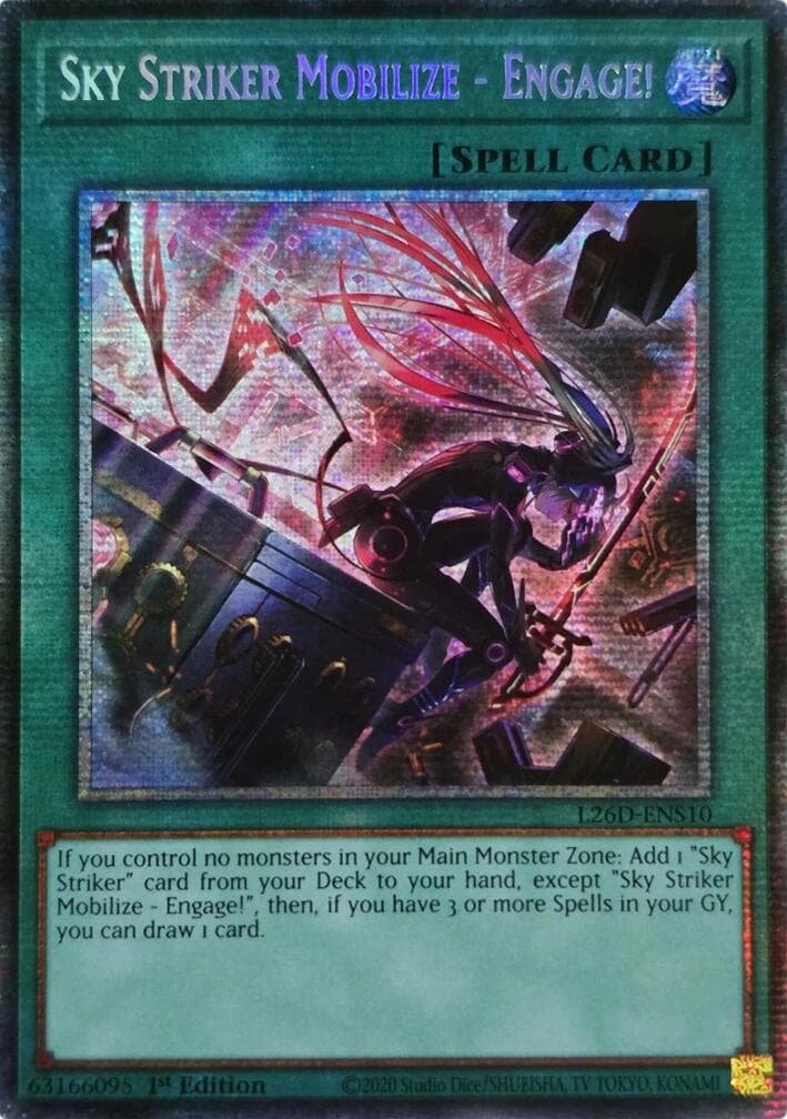 Sky Striker Mobilize - Engage! (Alternate Art) (Starlight Rare) — Legendary Modern Decks 2026 card