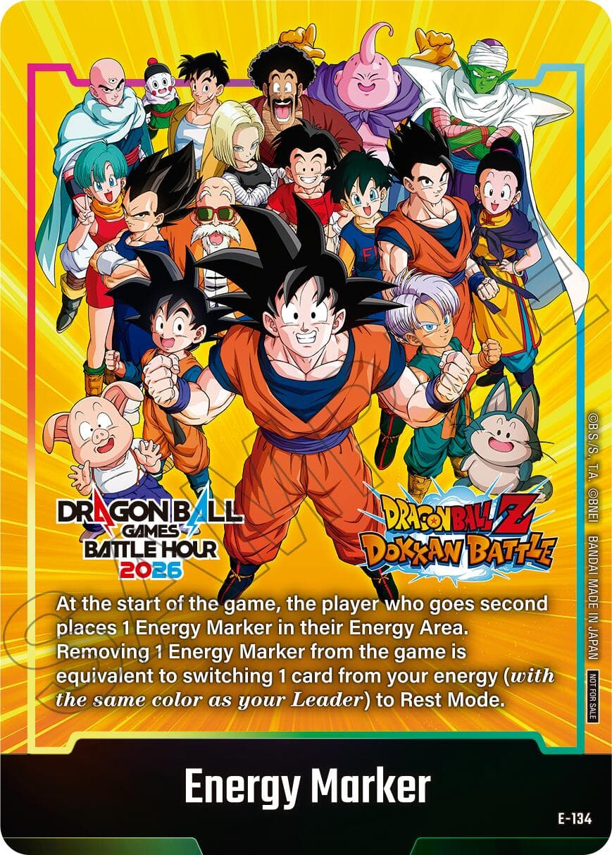 Energy Marker (E-134) — Fusion World Energy Markers card