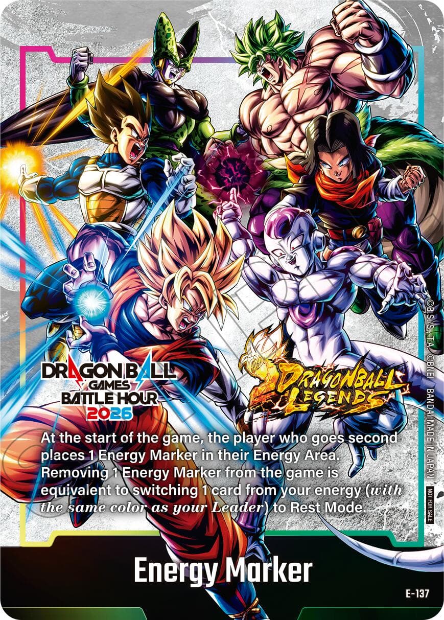 Energy Marker (E-137) — Fusion World Energy Markers card