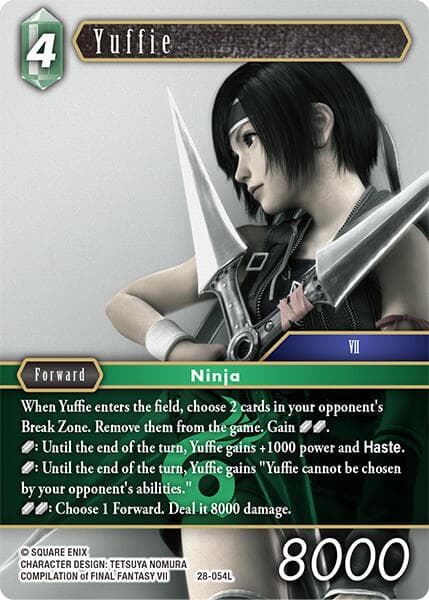 Yuffie — Dreamlike Oceans card