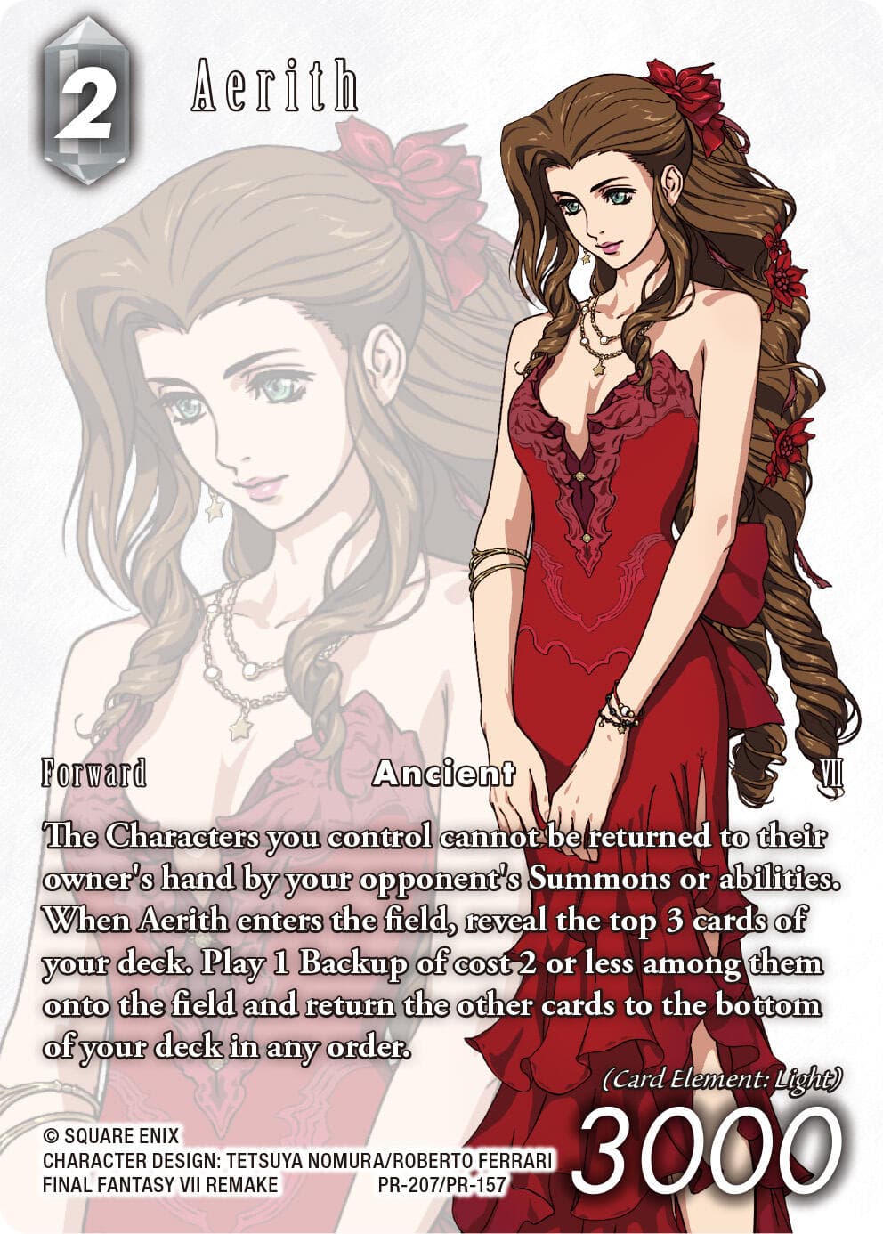Aerith (PR-207/PR-157) — FF: Promo Cards card