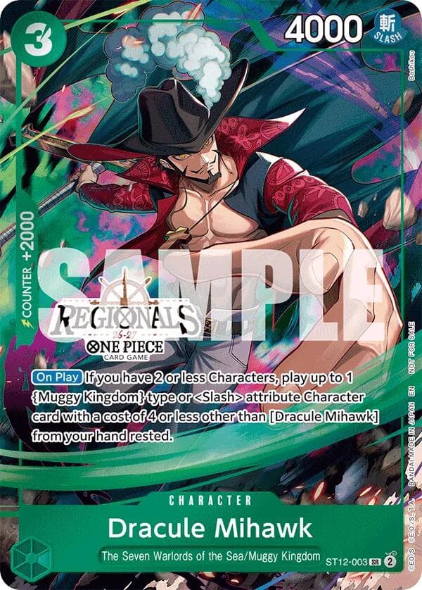 Dracule Mihawk (Regional Participation Pack 2026 Vol.1) — One Piece Promotion Cards card