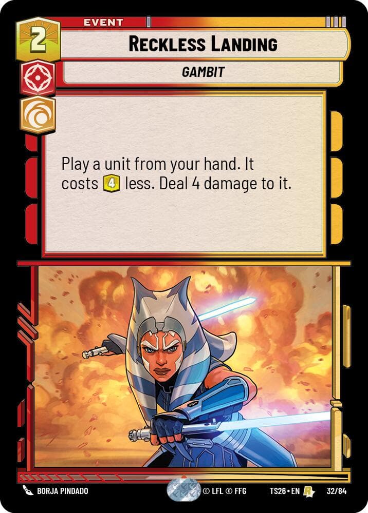Reckless Landing — Twin Suns card