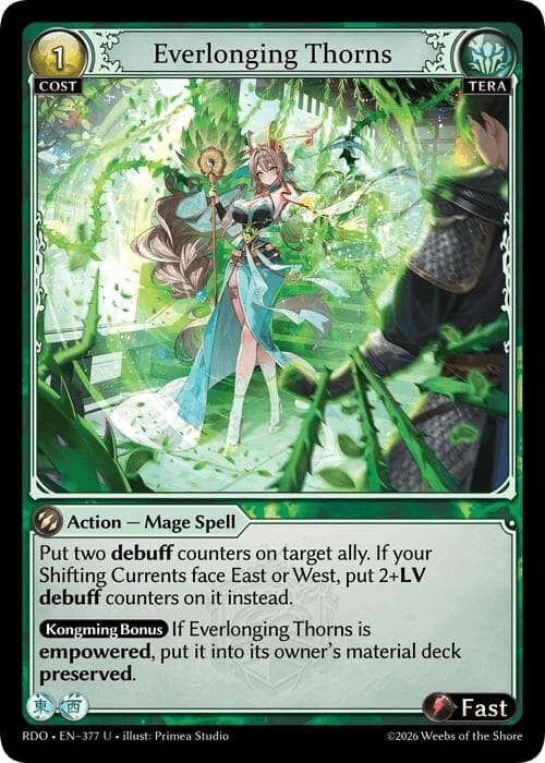 Everlonging Thorns — Radiant Origins card