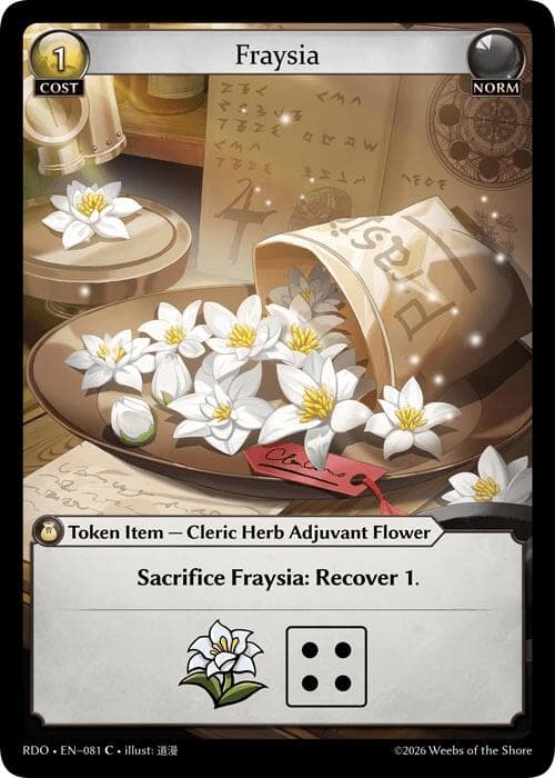 Fraysia — Radiant Origins card
