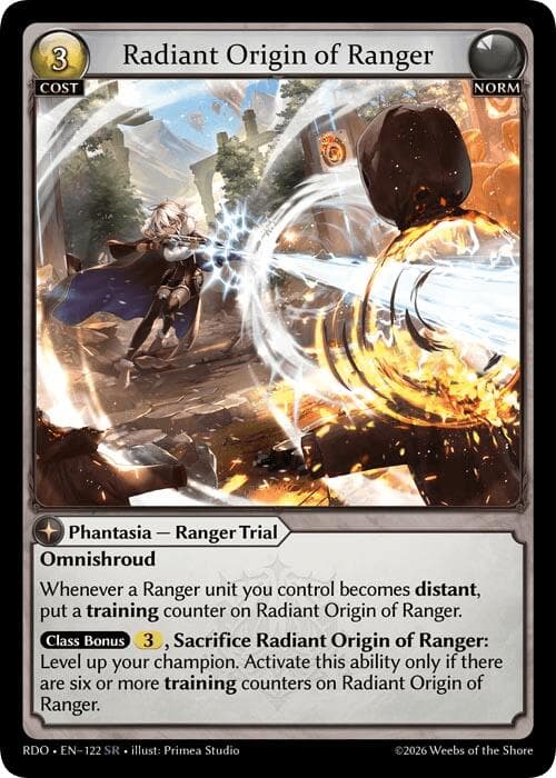 Radiant Origin of Ranger — Radiant Origins card