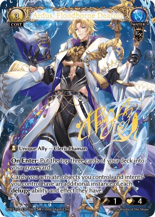 Ardus, Floodborne Deacon (CSR) — Radiant Origins card