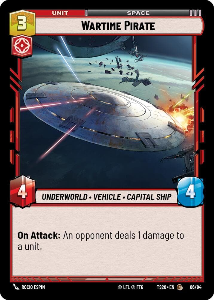 Wartime Pirate — Twin Suns card