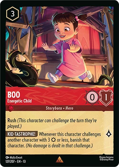 Boo - Energetic Child — Attack of the Vine! card