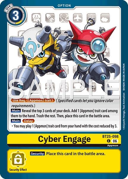 Cyber Engage — Dual Revolution card