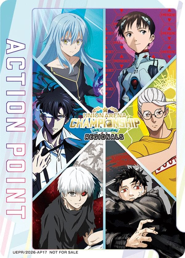 Action Point Card (AP17) (Regionals 26-27) — Union Arena Promotion Cards card