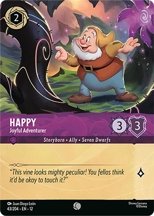 Happy - Joyful Adventurer (Foil) — Wilds Unknown card