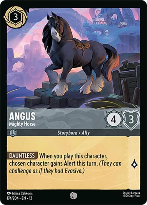 Angus - Mighty Horse — Wilds Unknown card