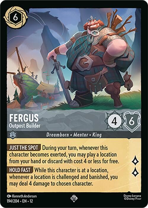 Fergus - Outpost Builder — Wilds Unknown card
