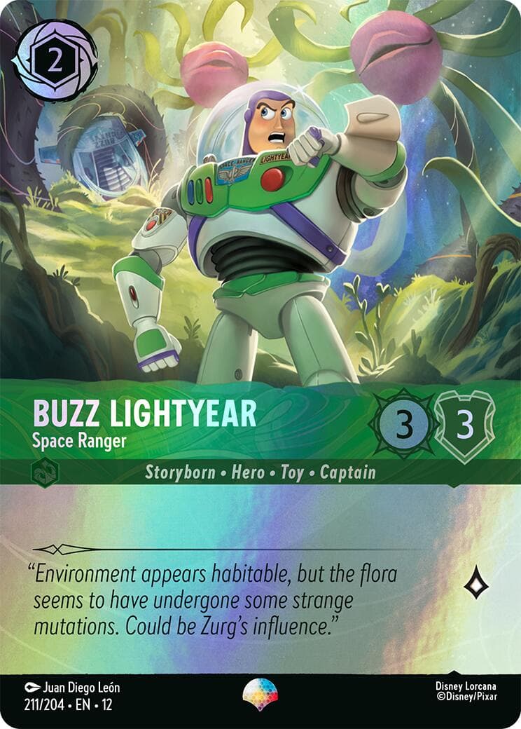 Buzz Lightyear - Space Ranger (Epic) — Wilds Unknown card