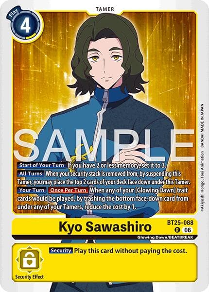 Kyo Sawashiro — Dual Revolution card