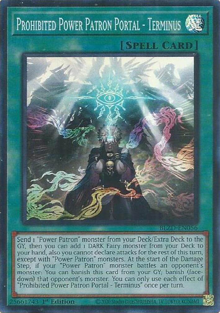 Prohibited Power Patron Portal - Terminus — Blazing Dominion card