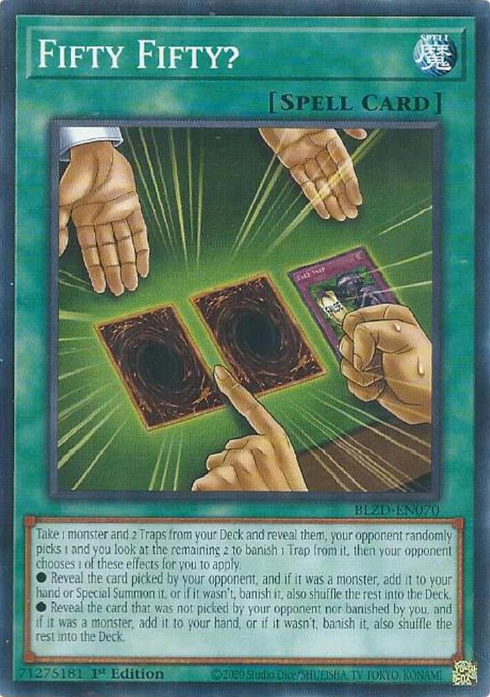 Fifty Fifty? — Blazing Dominion card