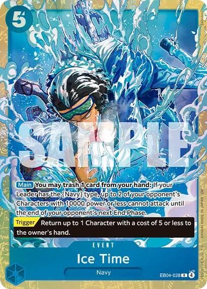 Ice Time (Premium Card Collection -Best Selection Vol. 6-) — One Piece Promotion Cards card