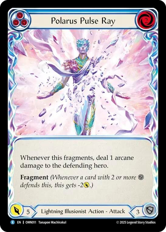 Polarus Pulse Ray (Blue) — Omens of the Third Age card