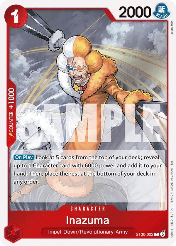 Inazuma — Starter Deck EX: Luffy & Ace card