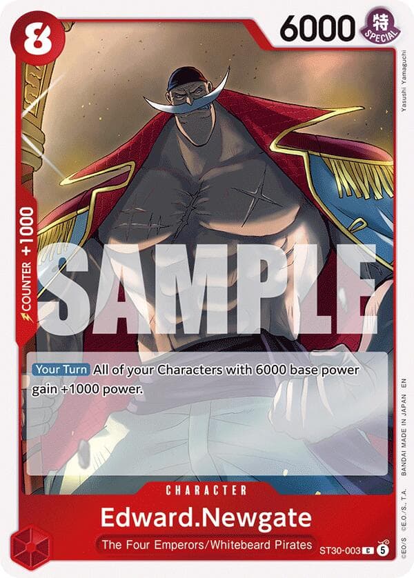 Edward.Newgate — Starter Deck EX: Luffy & Ace card