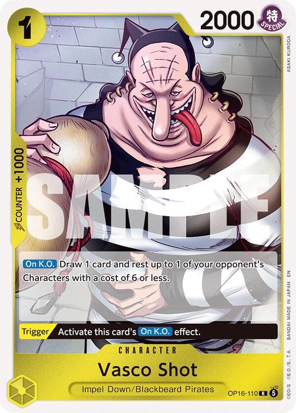 Vasco Shot — The Time of Battle card