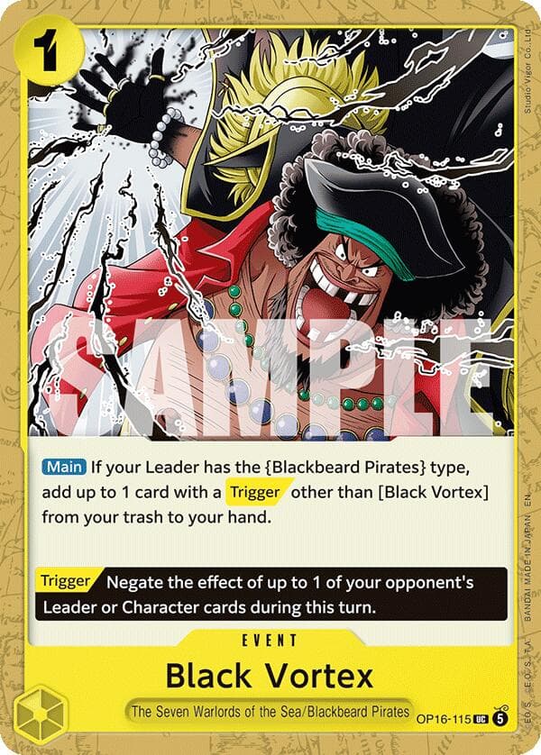 Black Vortex — The Time of Battle card