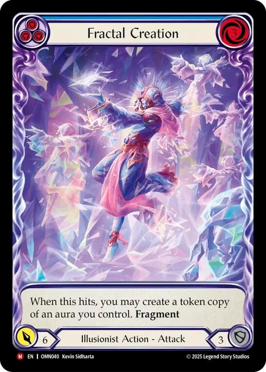 Fractal Creation (Extended Art) — Omens of the Third Age card