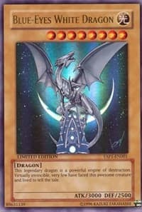 Blue-Eyes White Dragon — Anniversary Pack card