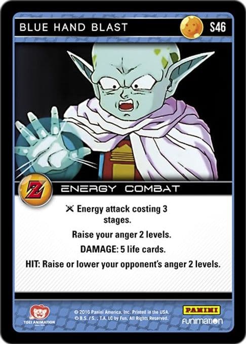 Blue Hand Blast