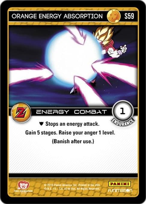 Orange Energy Absorption