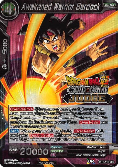Awakened Warrior Bardock