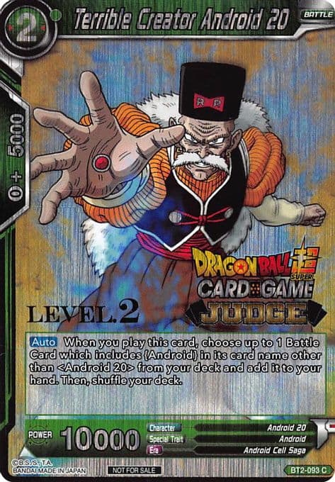 Terrible Creator Android 20 (Level 2)