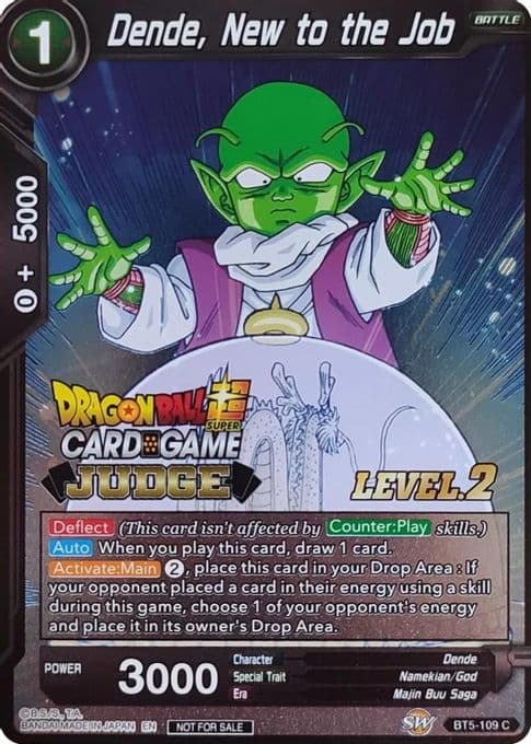 Dende, New to the Job (Level 2)