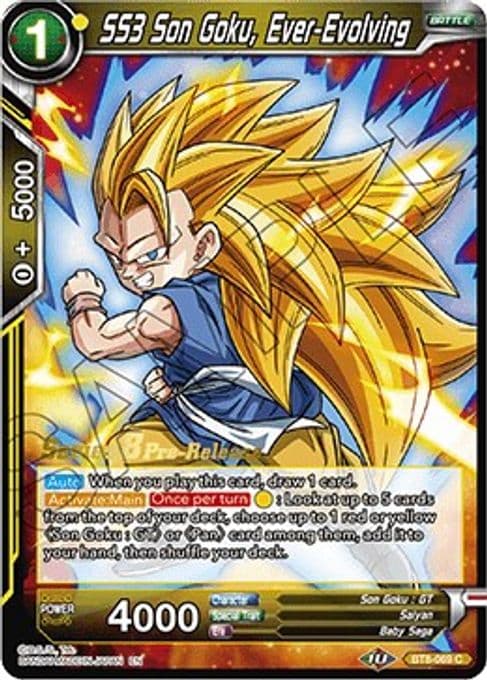 SS3 Son Goku, Ever-Evolving
