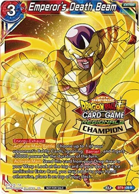 Emperor's Death Beam (Regional Championship 2020)