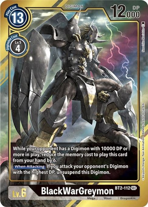 BlackWarGreymon (Alternate Art)