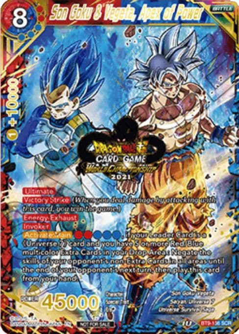 Son Goku & Vegeta, Apex of Power (World Championship 2021)