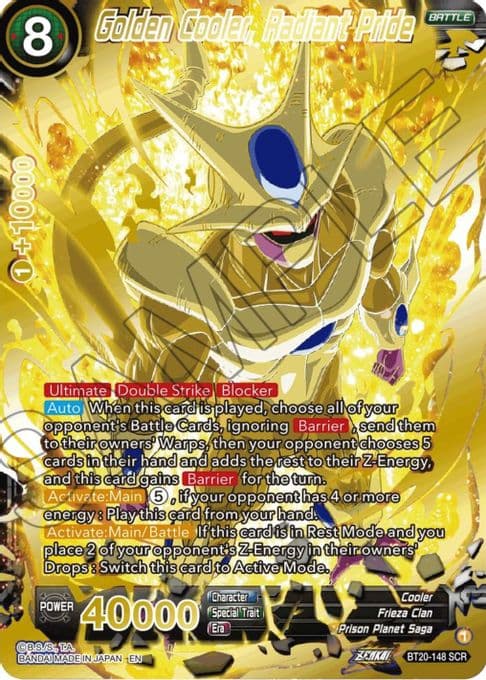 Golden Cooler, Radiant Pride (SCR)