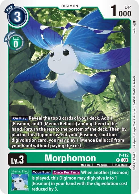 Morphomon - P-112 (3rd Anniversary Survey Pack)