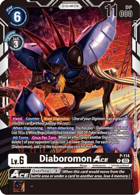 Diaboromon ACE - P-114 (3rd Anniversary Survey Pack)