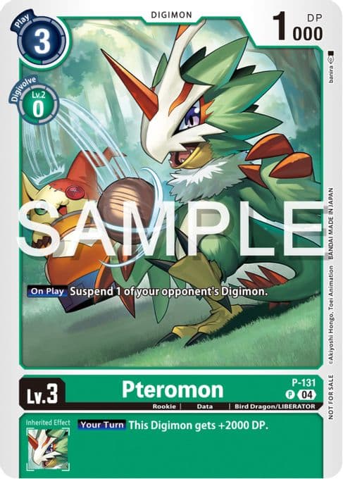 Pteromon (Digimon Liberator Promotion Pack)