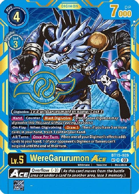 WereGarurumon ACE (Special Rare)
