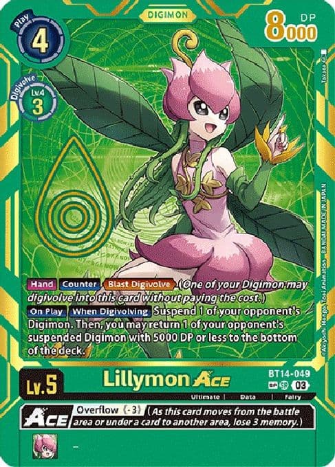 Lillymon ACE (Special Rare)