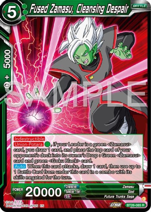 Fused Zamasu, Cleansing Despair