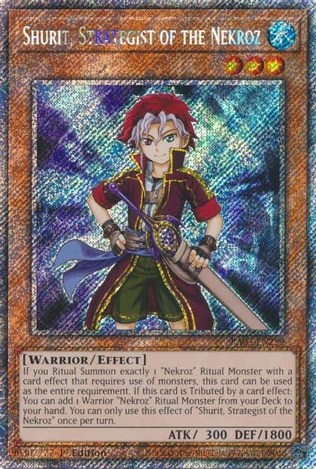 Shurit, Strategist of the Nekroz (Platinum Secret Rare)