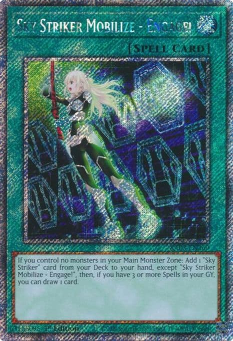 Sky Striker Mobilize - Engage! (Platinum Secret Rare)