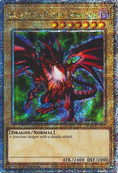 Red-Eyes Black Dragon (4th Art) (Quarter Century Secret Rare)