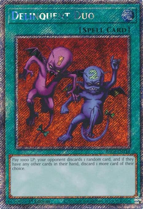 Delinquent Duo (Platinum Secret Rare)